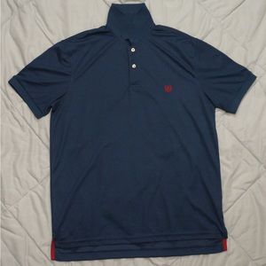 Chaps Men’s Medium Navy Blue Polo Shirt